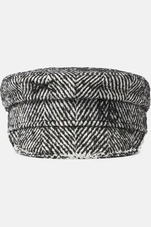 Ruslan Baginskiy Herringbone newsboy cap