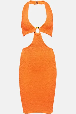 Hunza G Cecile cutout minidress