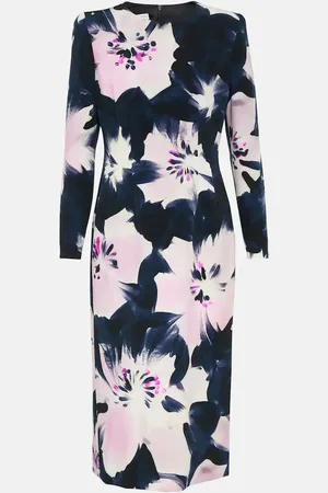 DRIES VAN NOTEN Printed jersey midi dress