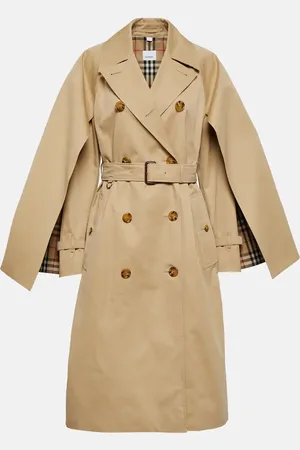 Burberry Belted cotton trench coat
