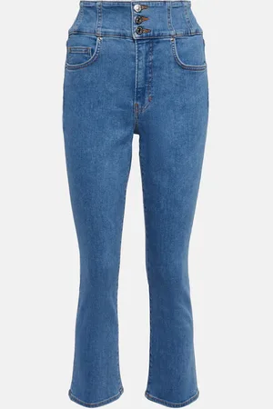 VERONICA BEARD Carly high-rise kick-flare jeans