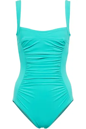 Karla Colletto Basics ruched swimsuit