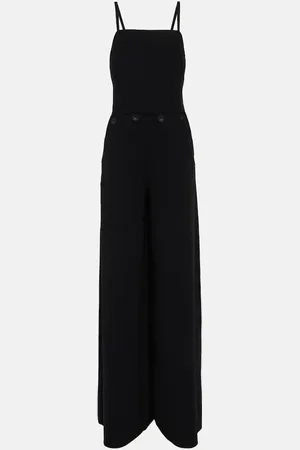 Max Mara Tabarin wide-leg cady jumpsuit