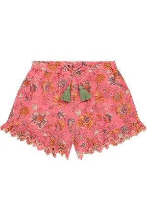 Louise Misha Vallaloid floral cotton shorts