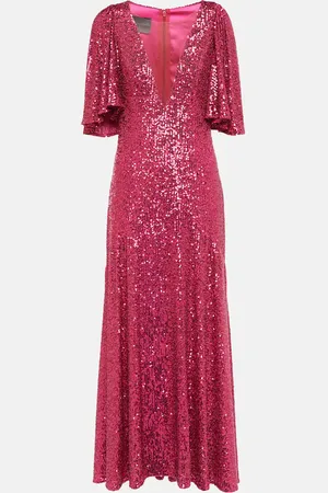 MONIQUE LHUILLIER Sequined gown