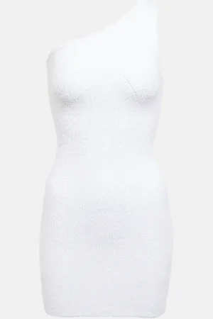 WARDROBE.NYC X Hailey Bieber HB ribbed minidress