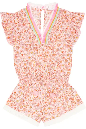 POUPETTE ST BARTH Sasha floral playsuit