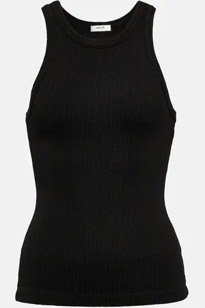 AGOLDE Bailey ribbed-knit tank top