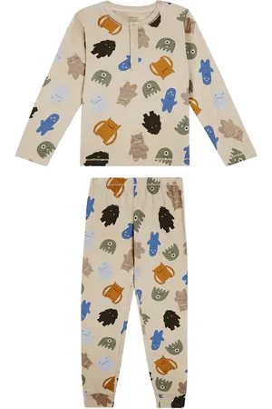 Liewood Wilhelm printed cotton-blend pajama set