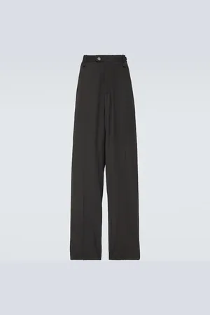 Balenciaga Skater tailored wool-blend wide-leg pants