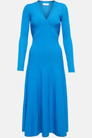 Simkhai Melba ribbed-knit midi dress