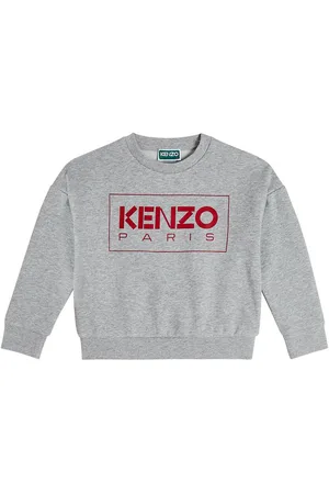 Kenzo Printed cotton-blend sweatshirt
