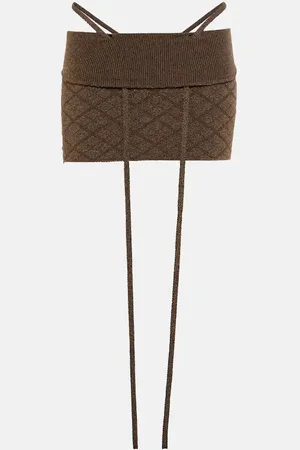 KNWLS Cali knit miniskirt