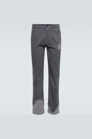 Incotex x Facetasm Straight cotton chinos