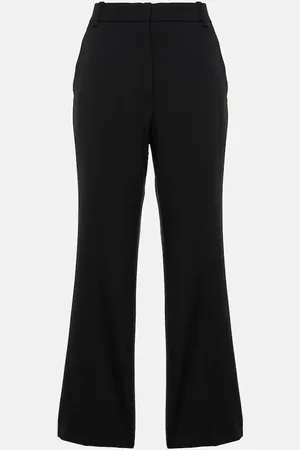 Chloé ChloÃ© Cropped wool-blend pants
