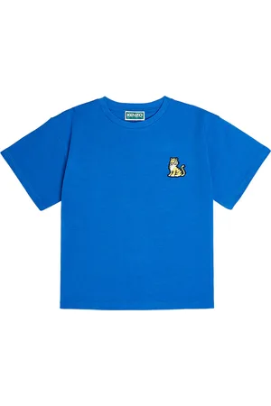 Kenzo Embroidered cotton jersey T-shirt