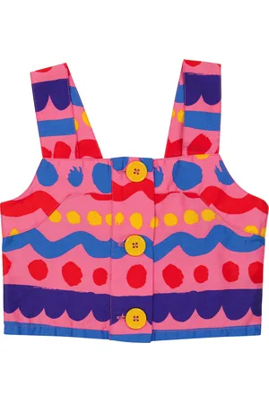 Stella McCartney Printed cotton crop top