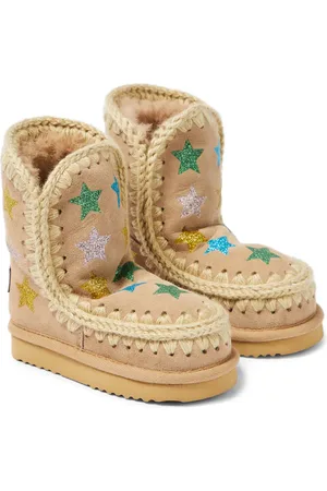Mou Printed suede boots
