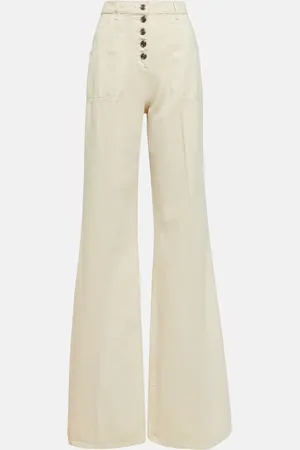 Etro High-rise wide-leg jeans