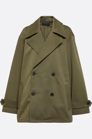 NILI LOTAN Cade cotton twill trench coat