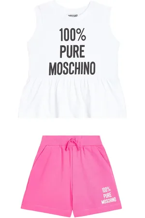 Moschino Cotton jersey top and shorts set