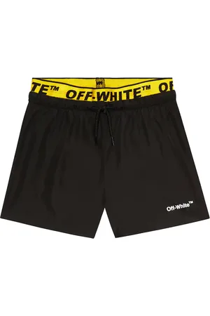 OFF-WHITE Logo swim shorts