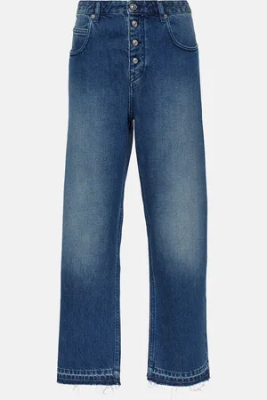 Marant Etoile Belden high-rise straight jeans