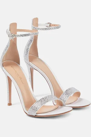 Gianvito Rossi Bridal Glam satin sandals