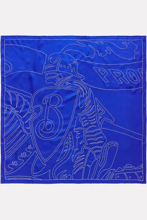 Burberry EKD silk scarf