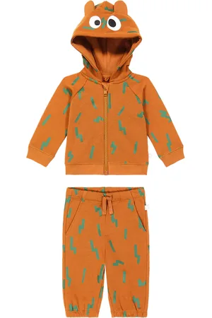 Stella McCartney Baby printed cotton fleece tracksuit