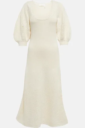 Chloé ChloÃ© Wool and cashmere knit midi dress
