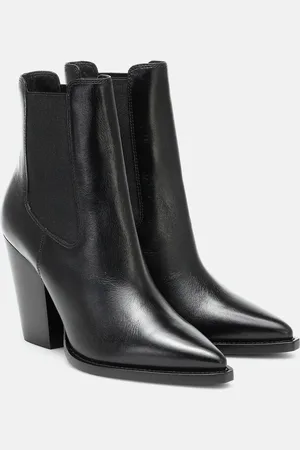 Saint Laurent Theo 95 leather Chelsea boots