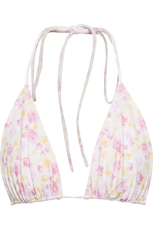 MAGDA BUTRYM Floral bikini top