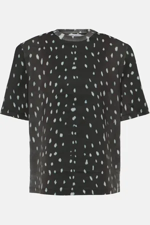 The Attico Padded printed cotton T-shirt
