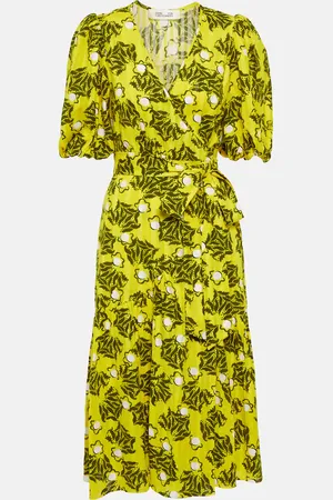 Diane von Furstenberg Didi printed cotton minidress