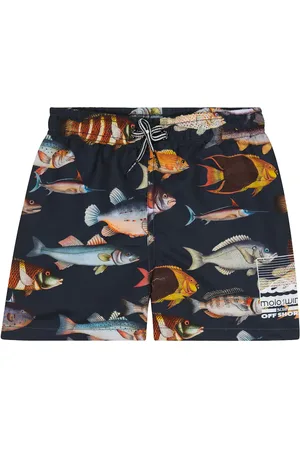 Molo Niko printed swim trunks
