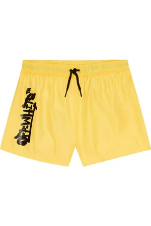 OFF-WHITE Logo swim shorts