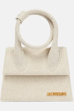 Jacquemus Le Chiquito Noeud cotton canvas shoulder bag