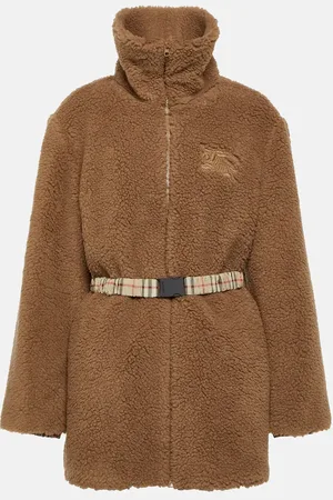 Burberry EKD wool-blend fleece jacket