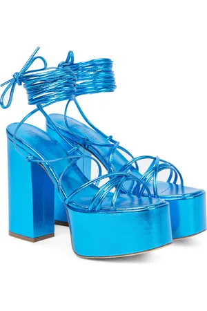 PARIS TEXAS Malena 130 leather platform sandals
