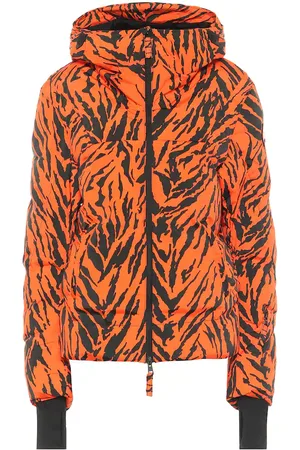 JET SET Julia tiger-print puffer ski jacket