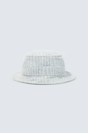 AMIRI Logo denim bucket hat