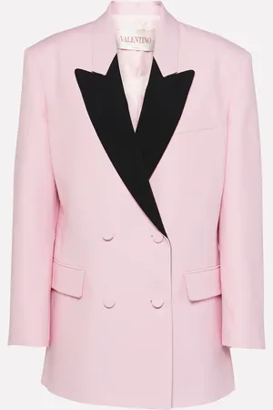VALENTINO CrÃªpe Couture double-breasted blazer