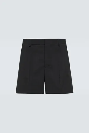 VALENTINO Wool-blend Bermuda shorts