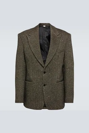 Winnie New York Herringbone wool-blend jacket