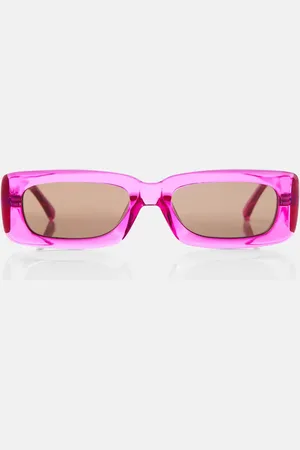 The Attico X Linda Farrow Mini Marfa rectangular sunglasses