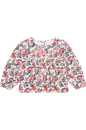 Louise Misha Vally floral cotton blouse