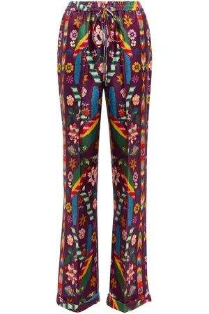 GABRIELA HEARST Davis floral silk pants