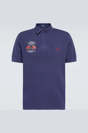 Ralph Lauren Embroidered cotton piquÃ© polo shirt