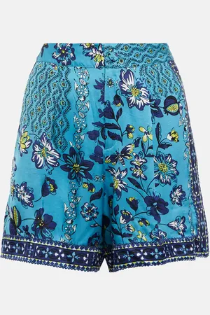 POUPETTE ST BARTH Isabelle floral satin shorts